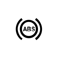 A blokkolásgátló berendezés (ABS) visszajelzőlámpája