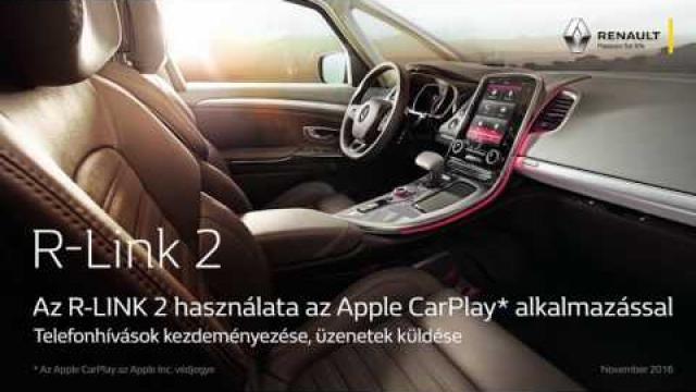 AZ R-LINK 2 HASZNÁLATA AZ APPLE CARPLAY* ALKALMAZÁSSAL